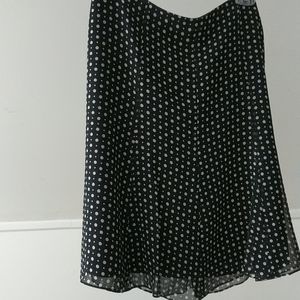 Express polka dots bell skirt S 6